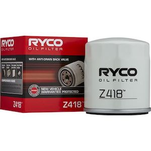 Ryco Z418 Spin-on Oil Filter – 3/4-16 UNF Thread, 77.5mm Outside Diameter, Hig&hellip;