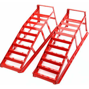 Car Ramp: Wayco Car Ramp 2000kg Pair – Heavy-Duty Steel Ramps (RAMC-W1055)