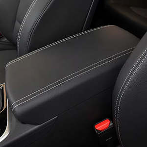 Car Accessories: For Hyundai Sonata 2015-2019 Car Armrest Cover | Premium Microfiber Leather, Anti-Tear, UV & Thermal Insulation Interior Protector