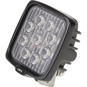 Acp Top 100: OEX LLX08205 Work Light Square – 9 Cree LED, 12V/24V, 3152 Lumens, Flood Beam, IP67, CISPR25 Rated