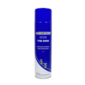 Acp Top 100: TYRE SHINE 400G – MOTORTECH High-Gloss Protection for Tires