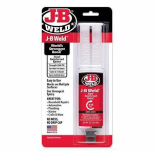 JB Weld Original Cold-Weld Epoxy Syringe – 25ml – Steel-Reinforced, High-Str&hellip;