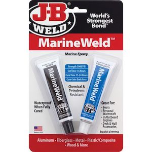 JB Weld MarineWeld Epoxy Twin Pack – 56.8g Total – Waterproof, High-Strength&hellip;