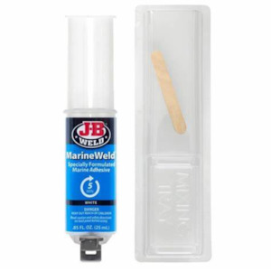 Jb Weld: JB Weld MarineWeld Epoxy Syringe Mixer – 25ml – Waterproof, High-Strength Marine Adhesive