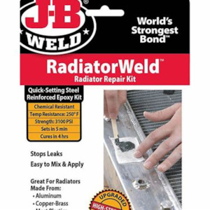 JB Weld RadiatorWeld Plastic Tank & Radiator Repair Kit 2120 – Permanent Leak &hellip;