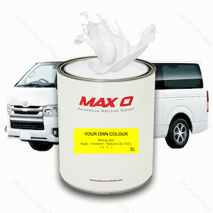 Paint Mixes: 2K Colour (2:1) 3L