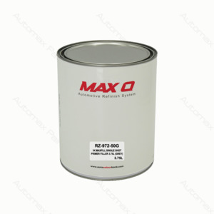 Primers: 1K Maxfill Single Shot Primer Filler Grey 3.75L