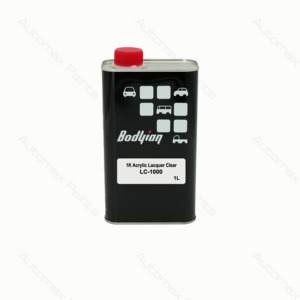 Clearcoats: Bodyian LC-1000 1K Acrylic Lacquer Clearcoat 1L