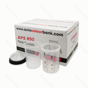 Special: APS CUP with Collar (125um) 850cc. Inner Cup 50pcs liner+50pcs lid+20pcs Stopper + hard cup