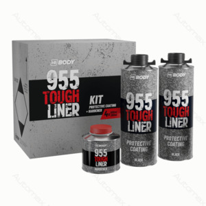 Special Respray Kits: 955 Tough Liner Black Bedliner Kit 3.2L