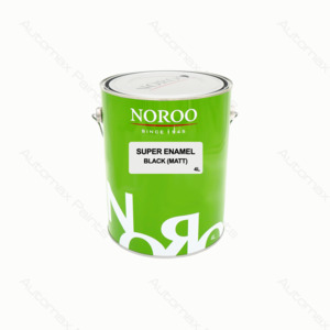 Other Paints: Noroo Super Enamel Black Matt 4L