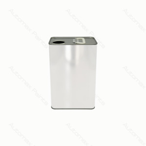 Empty Paint Can: 1L Empty Square Tin