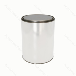 Empty Paint Can: Round Empty Can 4L