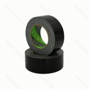 Automotive Masking Covering: Black 80 Mesh Rayon Cloth Tape 48mm x 30m (1 Roll)