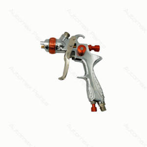 Spray Gun: FORMULA GRAVITY SPRAY GUN 2.0MM WITH 600ML POT ORANGE