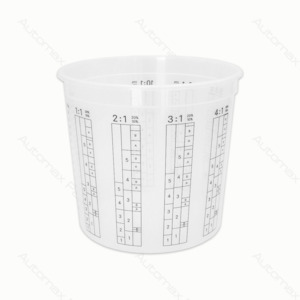 Mixing Cups: Paint mixing cup 4000cc