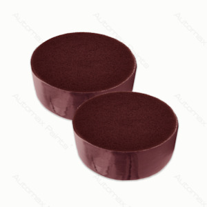Scuff Scotch: Round Scuff Pad 150mm VF- Maroon*20EA
