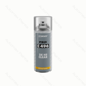 Hb Body Spray Cans: Spray HB Body C496 2K HS Clear 400ml