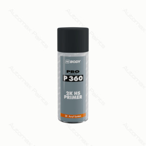 Hb Body Spray Cans: Spray HB Body P360 2K HS Primer Black 400ml