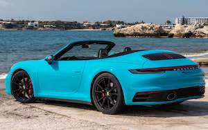 Popular Colours: 2K PORSCHE Miami Blue 10L Kit