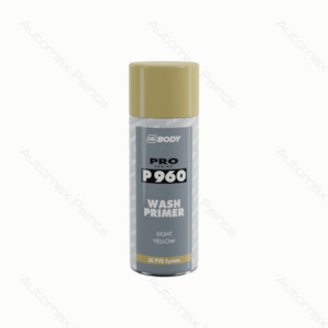 Hb Body Spray Cans: SPRAY 960 WASH PRIMER LIGHT YELLOW 400ml