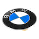 Genuine BMW Plaque 58mm - Fits E30 4x100 wheels