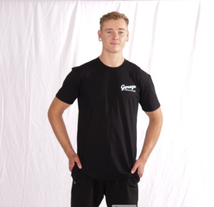 Staple Tee Black - Auto Garage