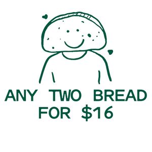 Bundles: 2 breads for $16