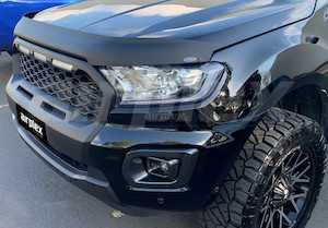 Airplex - Bonnet Guard Matte Black - Ford Ranger PX3 2019 on APG
