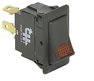 Products: 58328-13BX - Cole Hersee Rocker Switch,Amber