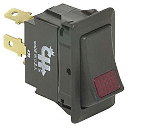 Products: 58328-04BX - Cole Hersee Rocker Switch,Red