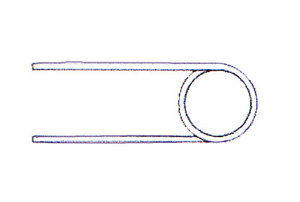 Stainless Steel Ticket Pins