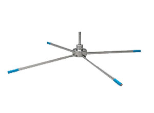 Poles & Fittings: Stand - Chrome Free Stand