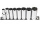 Sp Tools 3/8"dr Socket Rail Set - 6pt Sae - 8pc