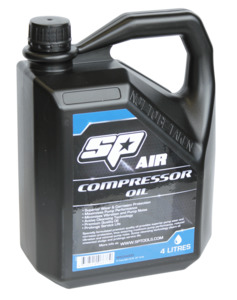 Sp Tool Promo: SP TOOLS COMPRESSOR OIL - 4 LITRE BOTTLE