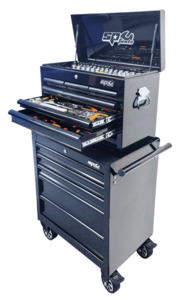 Sp Tool Promo: SP Tools Custom Series Tool Kit - 234pc - Metric/SAE - NZ Black/Black - (FOAMED)