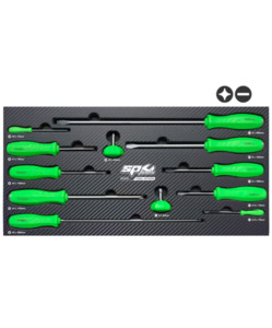 Sp Tool Promo: SP Tools JIS Screwdriver Set In EVA Foam Tray - 12PC