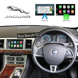 Products: Jaguar XF 2012-2015 IAM2.1 Apple CarPlay & Android Auto Retrofit Kit (Wireless)