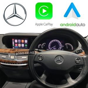 Products: Mercedes Benz S-Class (2007-2012) CarPlay and Android Auto Upgrade Kit
