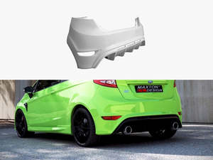 Rear Bumper Ford Fiesta MK7 Pre-facelift & Facelift (Focus RS Look)