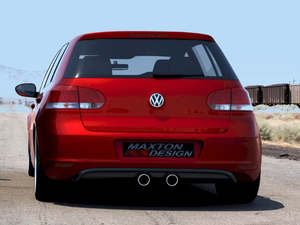 Rear Valance VW Golf V R32 Look For VW Golf VI (2008-2012)
