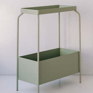Bags: Garcia Metal Planter Stand - Sage