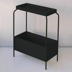 Garcia Metal Planter Stand - Black