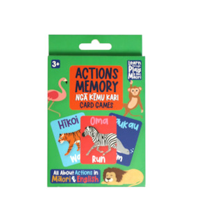 Memory Game Te Reo Actions