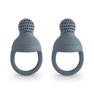 Mushie Food Feeder 2 Pack - Tradewinds