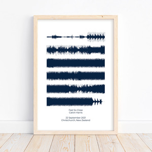 Products: Multiple Soundwave Print – Autumn Designs