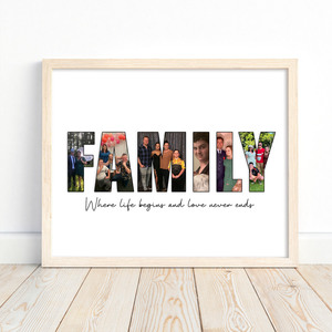 Products: Family Photo Collage – Autumn Designs