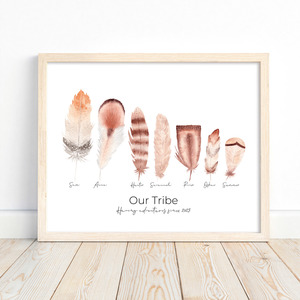 Products: Our Tribe Print – Autumn Designs
