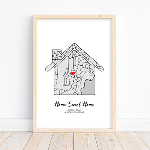 Products: Home Sweet Home Print – Autumn Designs