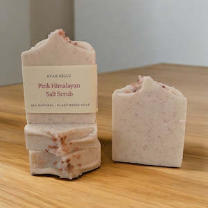 Natural Handmade Soap: Pink Himalayan Salt Scrub
